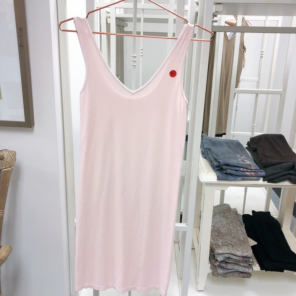 🆕 SEXY BABY PINK DRESS REVERSIBLE ONE SIZE